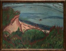Coastal Landscape on Fehmarn, c1913. Creator: Ernst Kirchner