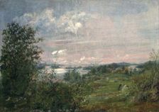 Coastal Landscape, probably 1860. Creator: Matthias Stoltenberg