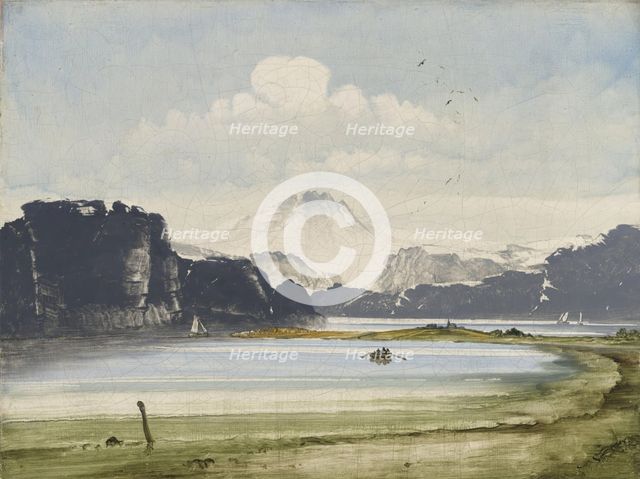 Coastal Landscape, probably 1860s. Creator: Peder Balke.
