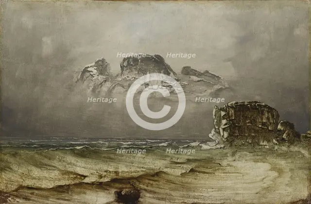 Coastal Landscape, probably 1860s. Creator: Peder Balke.