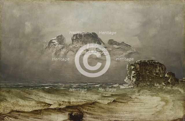 Coastal Landscape, probably 1860s. Creator: Peder Balke.