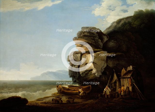 Coastal Scene, 1786. Creator: Joseph Farington.