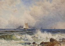 Coastal Scene, 2nd half 19th century. Creator: Alfred Thompson Bricher