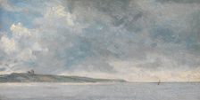 Coastal Scene with Cliffs, ca. 1814. Creator: John Constable