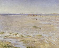 Coastal Scene. Motif from Varberg, 1892. Creator: Nils Kreuger