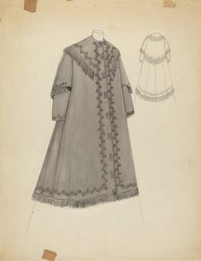 Coat, 1935/1942. Creator: Margaret Concha