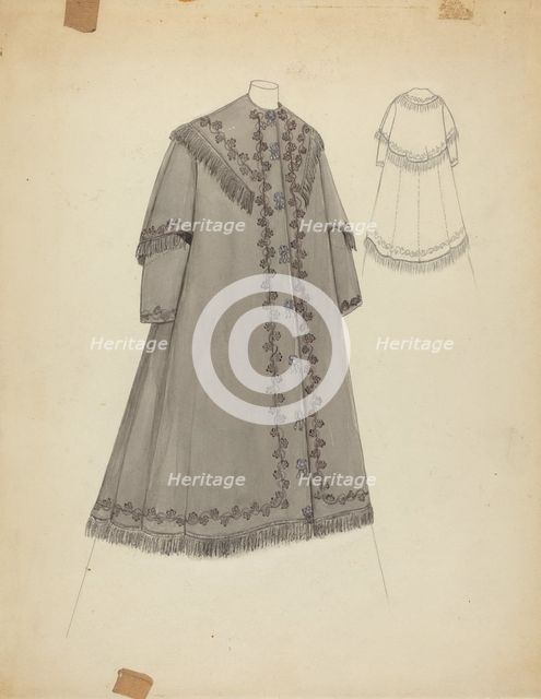 Coat, 1935/1942. Creator: Margaret Concha.