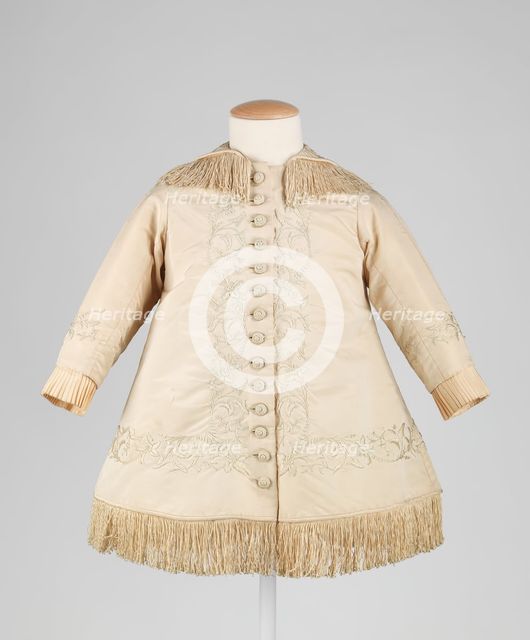Coat, American, 1876. Creator: Unknown.