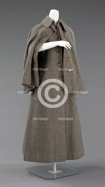 Coat, British, 1885. Creator: Unknown.
