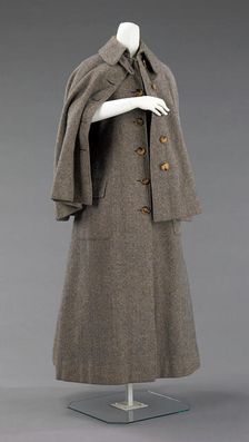 Coat, British, 1885. Creator: Unknown