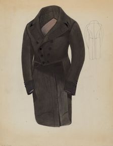 Coat, c. 1937. Creator: Creighton Kay-Scott