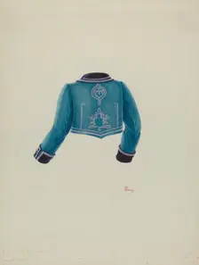 Coat, c. 1940. Creator: Hal Blakeley
