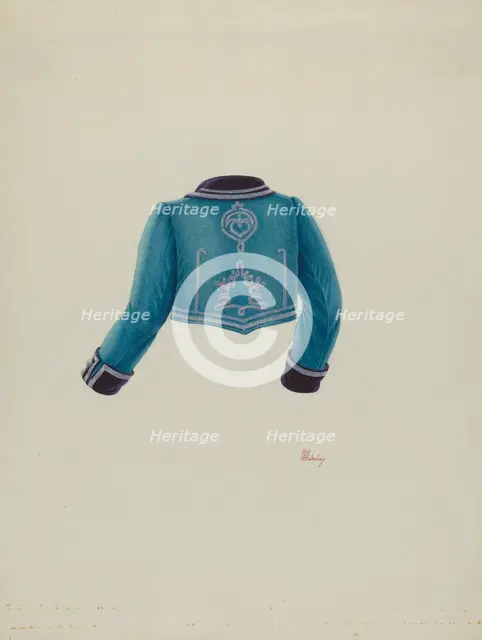 Coat, c. 1940. Creator: Hal Blakeley.