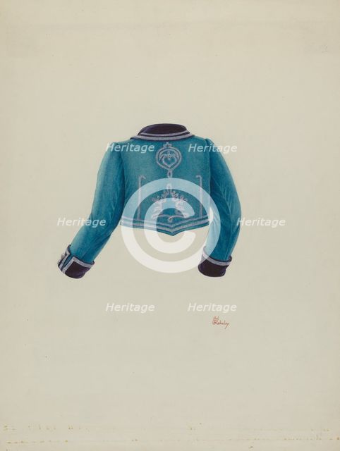 Coat, c. 1940. Creator: Hal Blakeley.