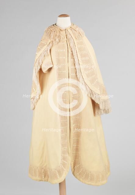Coat, French, 1868. Creator: Unknown.