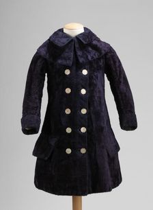 Coat, French, 1882. Creator: Unknown