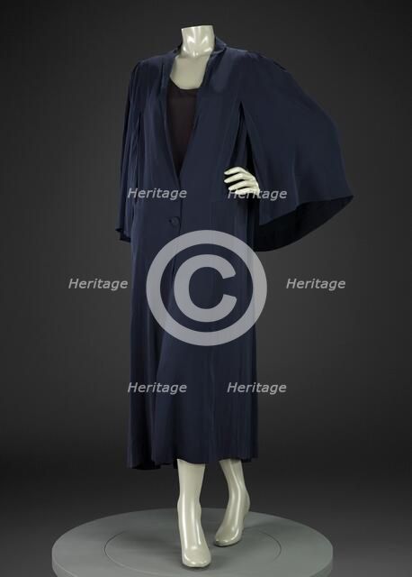 Coat, mid-1930s. Creator: Emma Mayer.