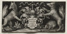 Coat of Arms, 1594. Creator: Nicolaes de Bruyn (Netherlandish, 1571-1656); A. van Londerseel