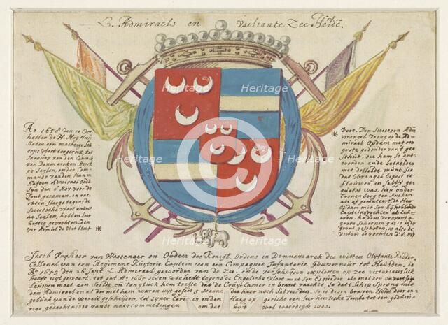 Coat of arms, 1665-1699. Creator: Anon.