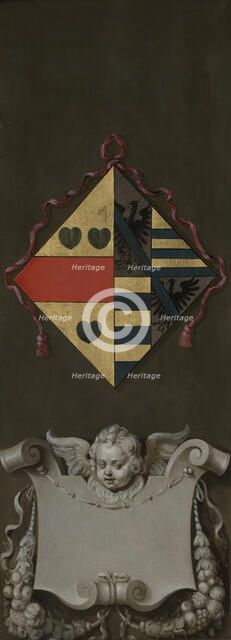 Coat of Arms of Adriana Perez, 1613-1615. Creator: Peter Paul Rubens.