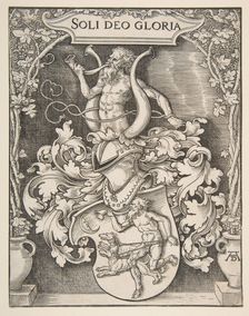 Coat of Arms of Johann Tscherte.n.d. Creator: Albrecht Durer