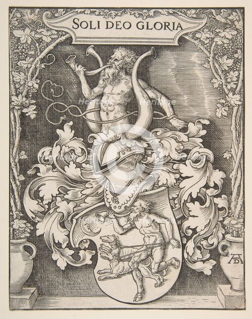 Coat of Arms of Johann Tscherte.n.d. Creator: Albrecht Durer.