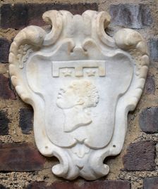 Coat of Arms of the Pucci delle Stelle Family, late 17th century. Creator: Unknown