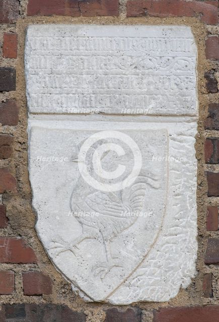 Coat of Arms, probably of the 'Capitani del Bigallo', mid-14th century. Creator: Unknown.