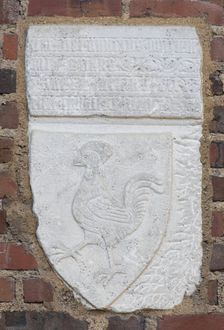 Coat of Arms, probably of the Capitani del Bigallo mid-14th century. Creator: Unknown
