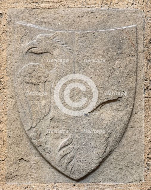 Coat of Arms, probably of the Della Gherardesca Family, 14th century. Creator: Unknown.