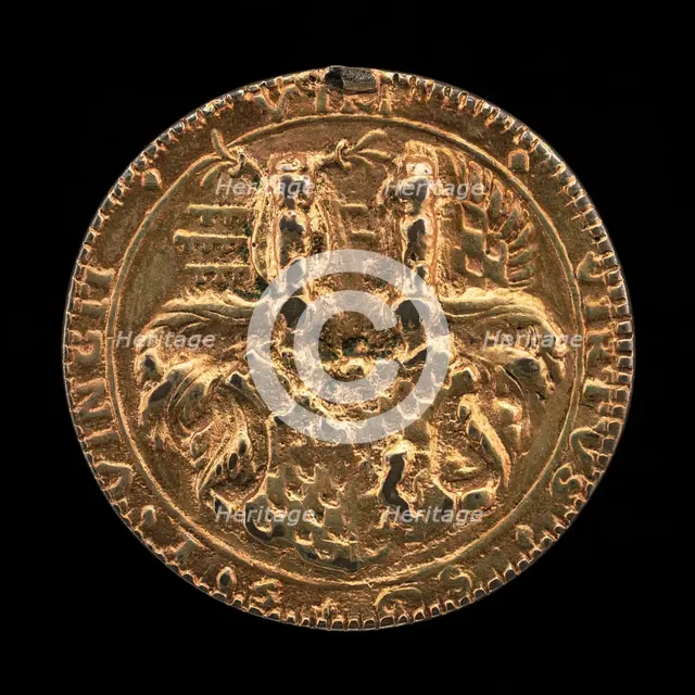 Coat of Arms [reverse], 1568. Creator: Unknown.