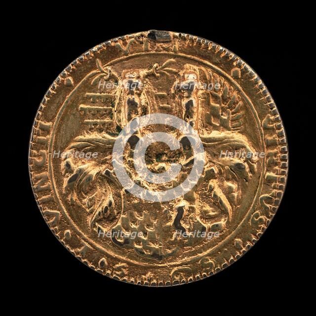 Coat of Arms [reverse], 1568. Creator: Unknown.