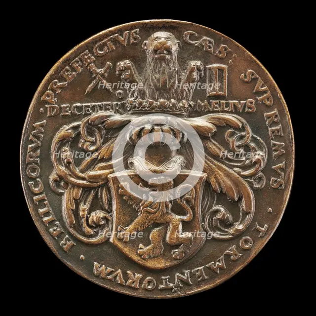 Coat of Arms [reverse], 1522/1523. Creator: Unknown.