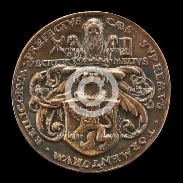 Coat of Arms [reverse], 1522/1523. Creator: Unknown.