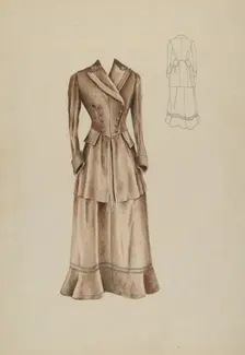 Coat Suit, c. 1937. Creator: Ray Price