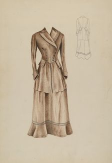Coat Suit, c. 1937. Creator: Ray Price