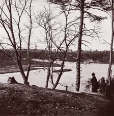 Cobb's Hill, Lookout in Distance, 1864. Creator: Tim O'Sullivan