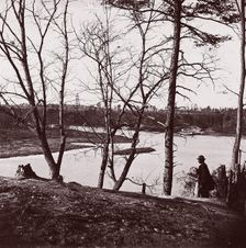 Cobb's Hill, Lookout in Distance, 1864. Creator: Tim O'Sullivan