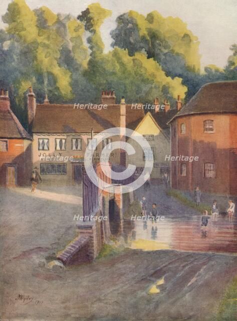 'Cobbett's Birthplace, Farnham', 1911, (1914). Artist: James S Ogilvy.
