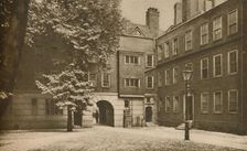 Cobbles of the Quiet Other Court in Staple Inn at Holborn c1935. Creator: Cyril Ellis