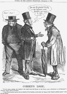 Cobden's Logic 1863. Creator: John Tenniel