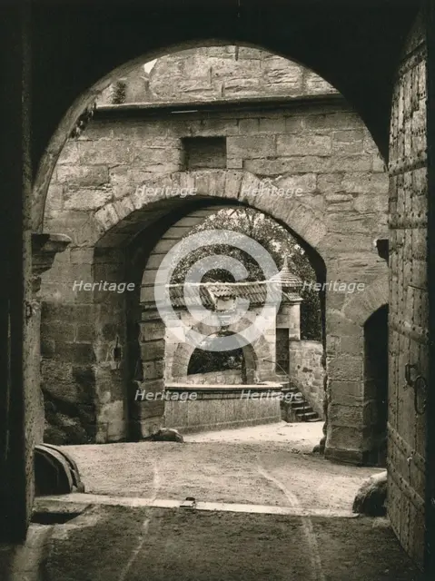 'Coburg - Fortress Gateway', 1931. Artist: Kurt Hielscher.