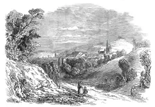 Coburg - from His Royal Highness Prince Albert's drawing, 1845. Creator: W. J. Linton