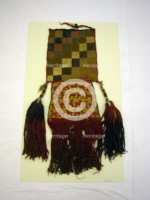 Coca Bag, Peru, A.D. 1476/1532. Creator: Unknown.