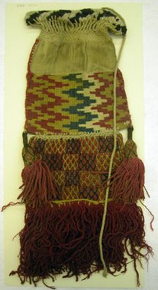 Coca Bag, Peru, A.D. 1476/1532. Creator: Unknown