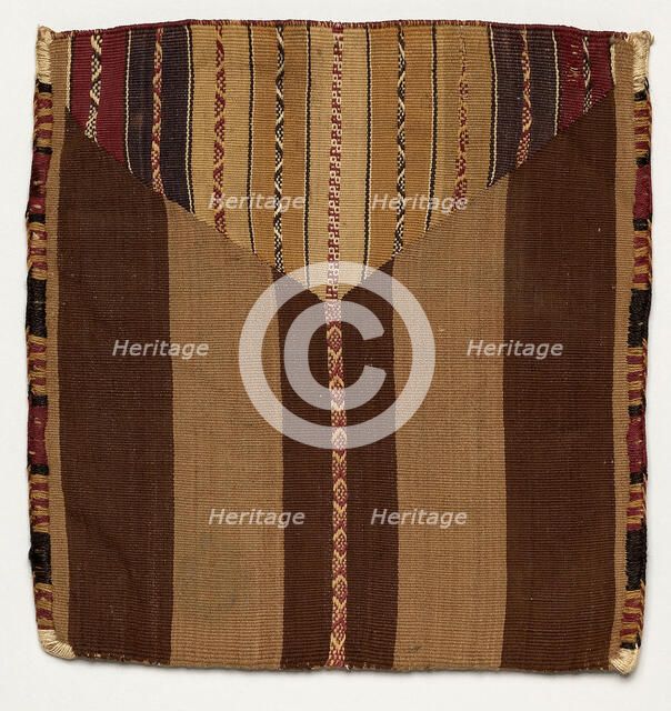 Coca Bag, Peru, A.D. 1532/1650. Creator: Unknown.