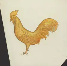 Cock Weather Vane, 1935/1942. Creator: Unknown