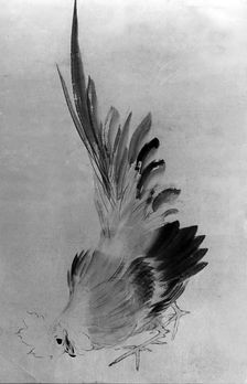 Cock. Creator: Hokusai