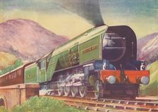Cock O The North Locomotive, L.N.E.R., in the Highlands 1940