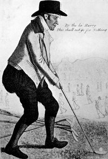 Cock of the Green 18th century.Artist: John Kay